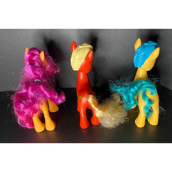 Lot of 3 My Little Pony Shining Adventures Deputy Sprout Hitch Sunny Figures - Picture 4 of 10